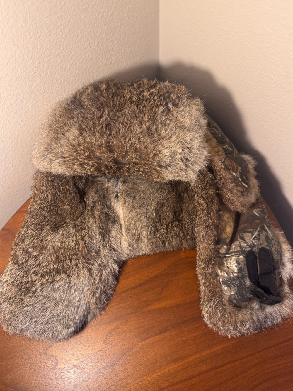 Mad Bomber Realtree Rabbit Fur Hat - Picture 5 of 7
